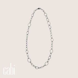 NWT cabi Give Me a Ring Necklace (2260); Silver